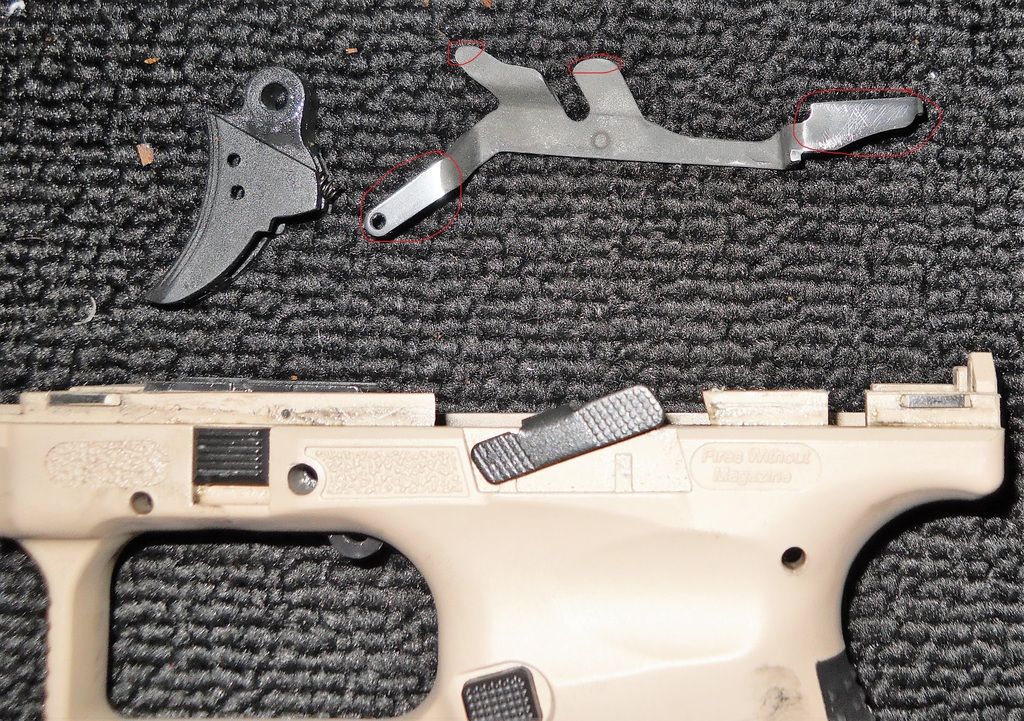 quick trigger bar polish Canik TP9SA